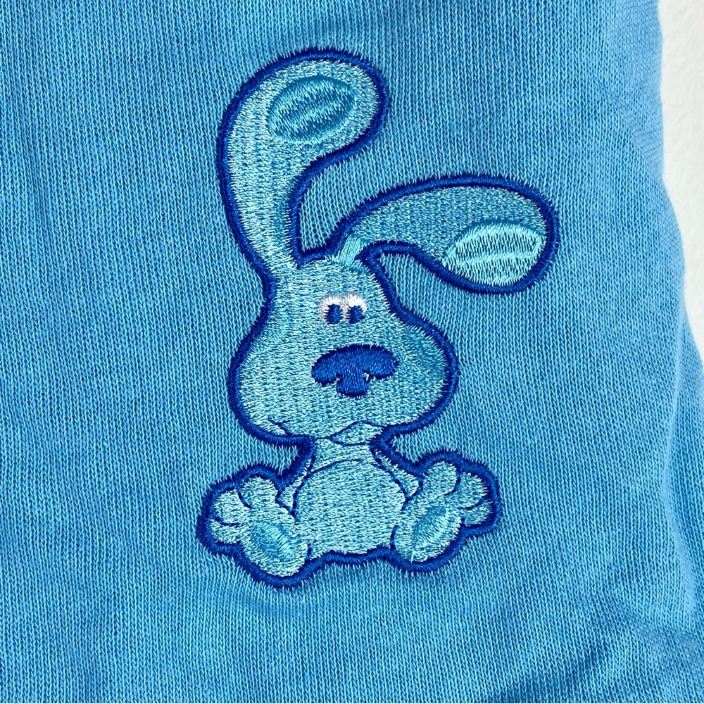 Nickelodeon Blue’s Clues Patch Light Blue Junior’s Sweat Shorts NWT - Picture 2 of 6
